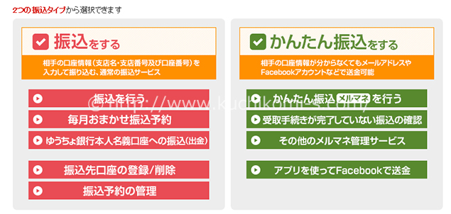 「毎月お任せ振込予約」での振り込みが便利